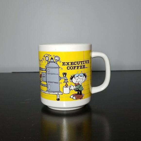 Vintage Office Talk Coffee Mug Executive Coffee 2001 - Picture 1 of 6